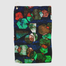 Unregelmäßige geometrische Formen mit deformierter