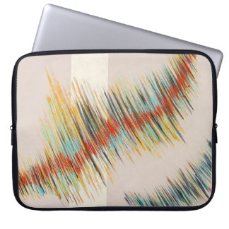 Unregelmäßige Kurven Abstrakte Malerei Kunst Laptopschutzhülle
