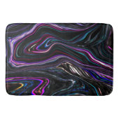 Unregelmäßige Kurven mit Farben, die durch die Dun Badematte (Vorderseite)