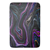 Unregelmäßige Kurven mit Farben, die durch die Dun Badematte (Vorderseite Vertikal)