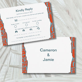 Unregelmäßige Liebe Grenzbesuch Diät Musik UAWG RSVP Karte