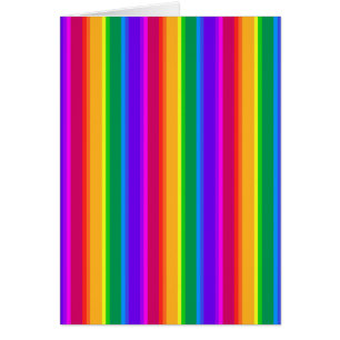 Unregelmäßige Regenbogenstreifen