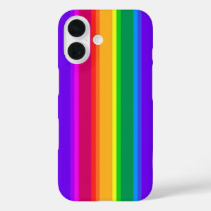 Unregelmäßige Regenbogenstreifen Case-Mate iPhone- iPhone 16 Hülle