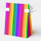 Unregelmäßige Regenbogenstreifen Geschenkschachtel (Rückseite)