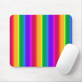 Unregelmäßige Regenbogenstreifen Mousepad (Mit Mouse)