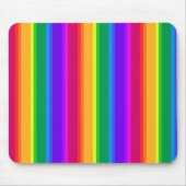 Unregelmäßige Regenbogenstreifen Mousepad (Vorne)