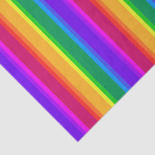 Unregelmäßige Regenbogenstreifen Seidenpapier (Ausschnitt)