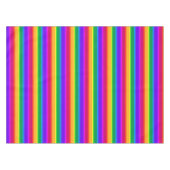 Unregelmäßige Regenbogenstreifen Tischdecke (Vorderseite (Horizontal))