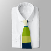 Unregelmäßige Streifen 01 Krawatte (Gebunden)