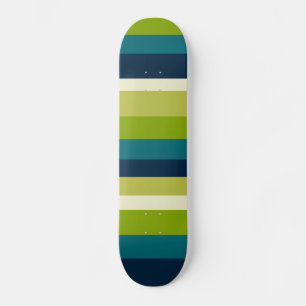 Unregelmäßige Streifen 02 Skateboard