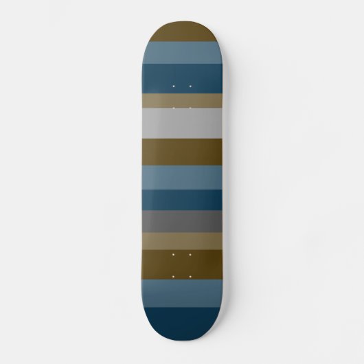 Unregelmäßige Streifen 03 Skateboard (Vorderseite)