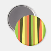 Unregelmäßige Streifen (vertikal) Magnet (Vorderseite/Rückseite)