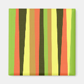 Unregelmäßige Streifen (vertikal) Magnet (Vorne)