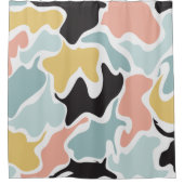 Unregelmäßiger Musterduschvorhang Duschvorhang (Vorderseite)