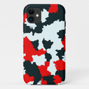Unregelmäßiges geometrisches Abstraktes Mosaikkamo Case-Mate iPhone Hülle