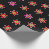 Unregelmäßiges Grassplot einschließlich blühender  Geschenkpapier (Ecke)