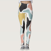 Unregelmäßiges Muster Leggings (Vorderseite)