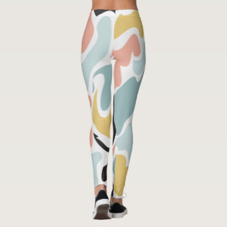 Unregelmäßiges Muster Leggings