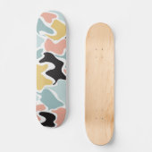 Unregelmäßiges Muster Skateboard (Vorderseite)