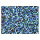 Unregelmäßiges und unorganisiertes Mosaik überlage Tischdecke (Vorderseite (Horizontal))