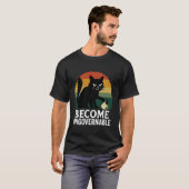 Unregierbare Katze werden T-Shirt (Vorne ganz)