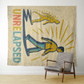 Unrelapsed - Medium (50" x 60") Tapestry Wandteppich (Beispiel (Horizontal))