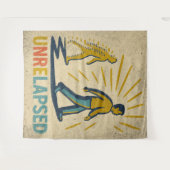 Unrelapsed - Medium (50" x 60") Tapestry Wandteppich (Vorderseite (Horizontal))