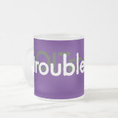 Unruhe! Mattglastasse (Vorderseite Links)