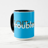 Unruhe! Tasse (Vorderseite Links)