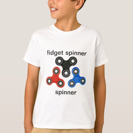 Unruhespinner-T - Shirt (Vorderseite)
