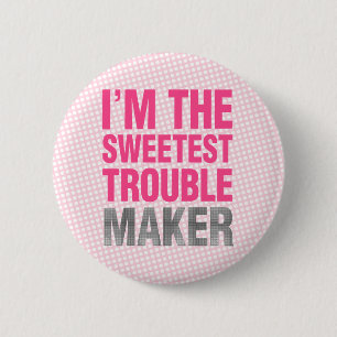 Unruhestifterknopf Button
