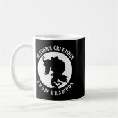 Unruly Greetings From Krampus Christmas Apparel Me Kaffeetasse (Links)