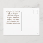 Uns ein Kind ist Geboren Isaiah 9:6 Weihnachten Ro (Rückseite)