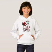 Uns ein Kind ist Geboren Weihnachten Kariert Hoodie (Vorne ganz)