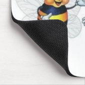 Uns gelassen Bienen-Freunde Mousepad (Ecke)