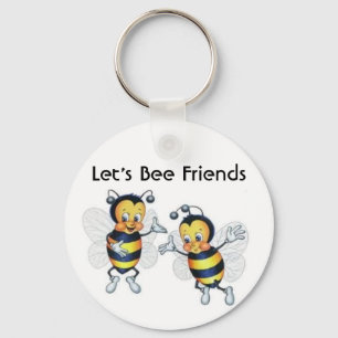 Uns gelassen Bienen-Freunde Schlüsselanhänger