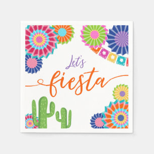 Uns gelassen Fiesta Papierservietten-mexikanischer Serviette