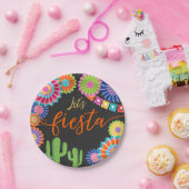 Uns gelassen Fiesta PapierTeller-mexikanische Pappteller (Party)