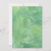 Uns gelassen Flamingle Flamingo-Party Einladung (Rückseite)