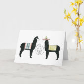 Uns gelassen Taco über es | verlasse ich Sie nie Karte (Gelbe Blume)