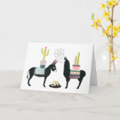 Uns gelassen Taco über Liebe Karte (Gelbe Blume)