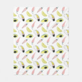 Uns gelassen Taco über Liebe| Taco-Element-Kreis Fleecedecke (Vorderseite)