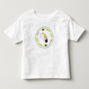 Uns gelassen Taco über Liebe Taco-Element-Kreis Kleinkind T-shirt