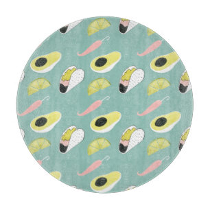 Uns gelassen Taco über Liebe  Taco-Element-Muster Schneidebrett