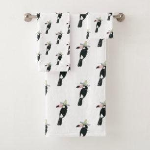 Uns gelassen Taco über Liebe Toucan Sombrero Badhandtuch Set