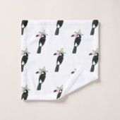 Uns gelassen Taco über Liebe| Toucan Sombrero Badhandtuch Set (Waschlappen)
