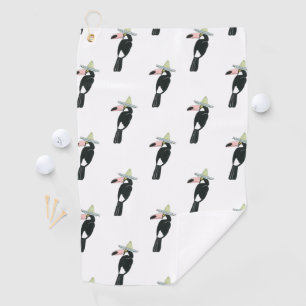 Uns gelassen Taco über Liebe Toucan Sombrero Golfhandtuch