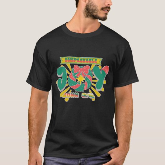 Unsagbare Freude T-Shirt (Vorderseite)