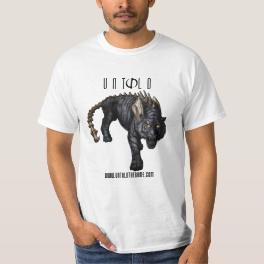 Unsagbarer Schatten T-Shirt (Vorderseite)