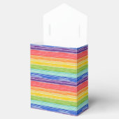 Unsaubere Regenbogenstreifen Geschenkschachtel (Geöffnet)